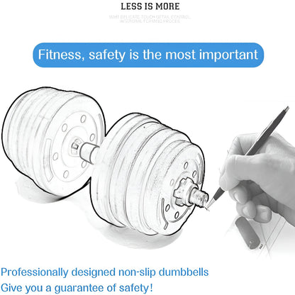 Adjustable Dumbbells Set, 22, 44, 66, 88, 110 Lbs Free Weight Set, 2 in 1 Dumbbell Barbell Lifting Set with Connector for Women Men Home Gym Workout Fitness