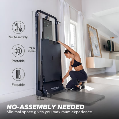 Gym Monster Smart Home Gym, Multifunctional Strength Training Machine, Smith Machine Power Cage Workout Station, Squat Rack Cable Machine, Full Body Fitness Equipment for Home Workout